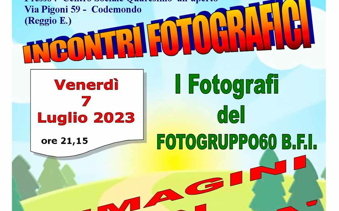 Incontri Fotografici